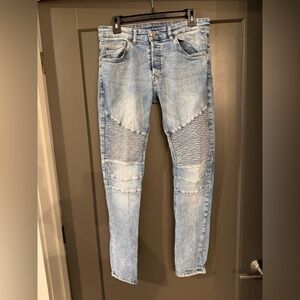 H&M Divided Men's Light Blue Skinny Urban Jeans size 32